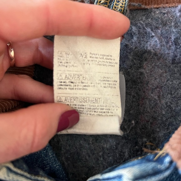 Vintage 1990s Carhartt Blanket Lined Denim Jacket - Picture 8 of 13